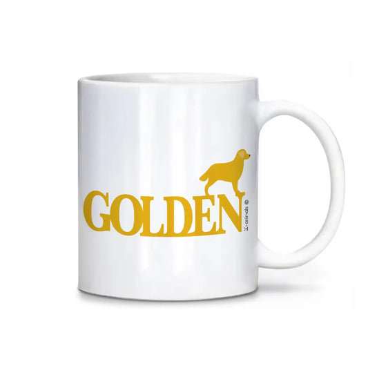 Caneca Golden Retriever - Identidade i-animals
