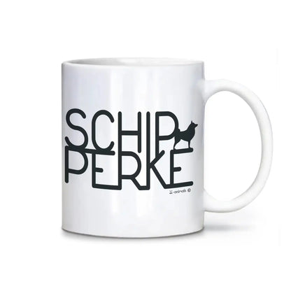 Caneca Schipperke - Identidade i-animals