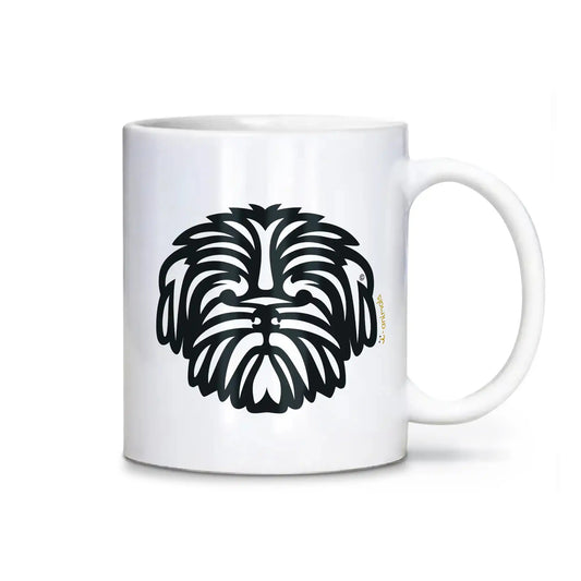 Caneca Shih Tzu - Tribal i-animals