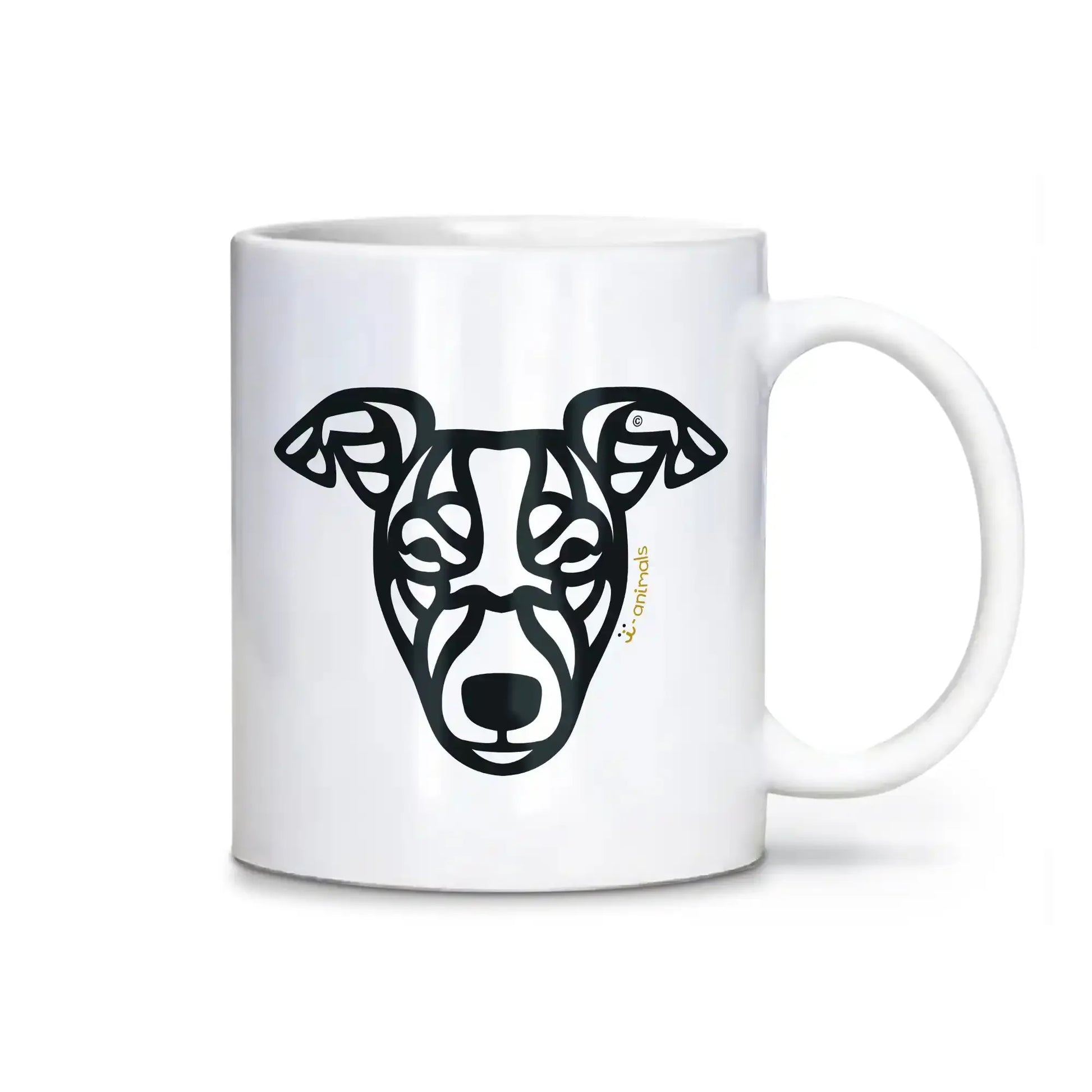 Caneca Whippet - Tribal i-animals