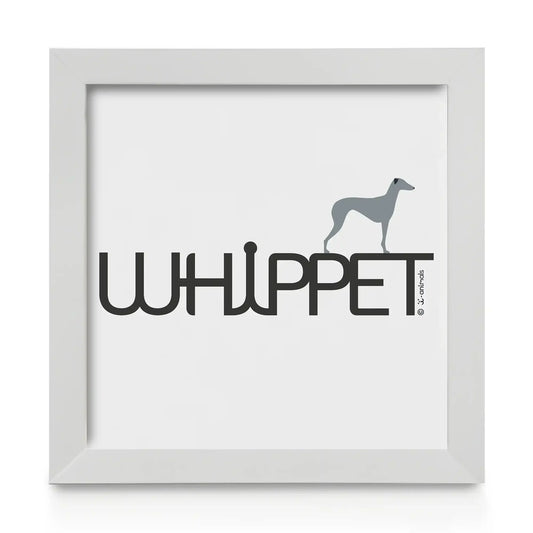 Quadro decorativo Whippet - Identidade