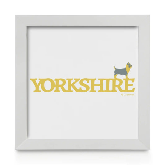 Quadro decorativo Yorkshire - Identidade